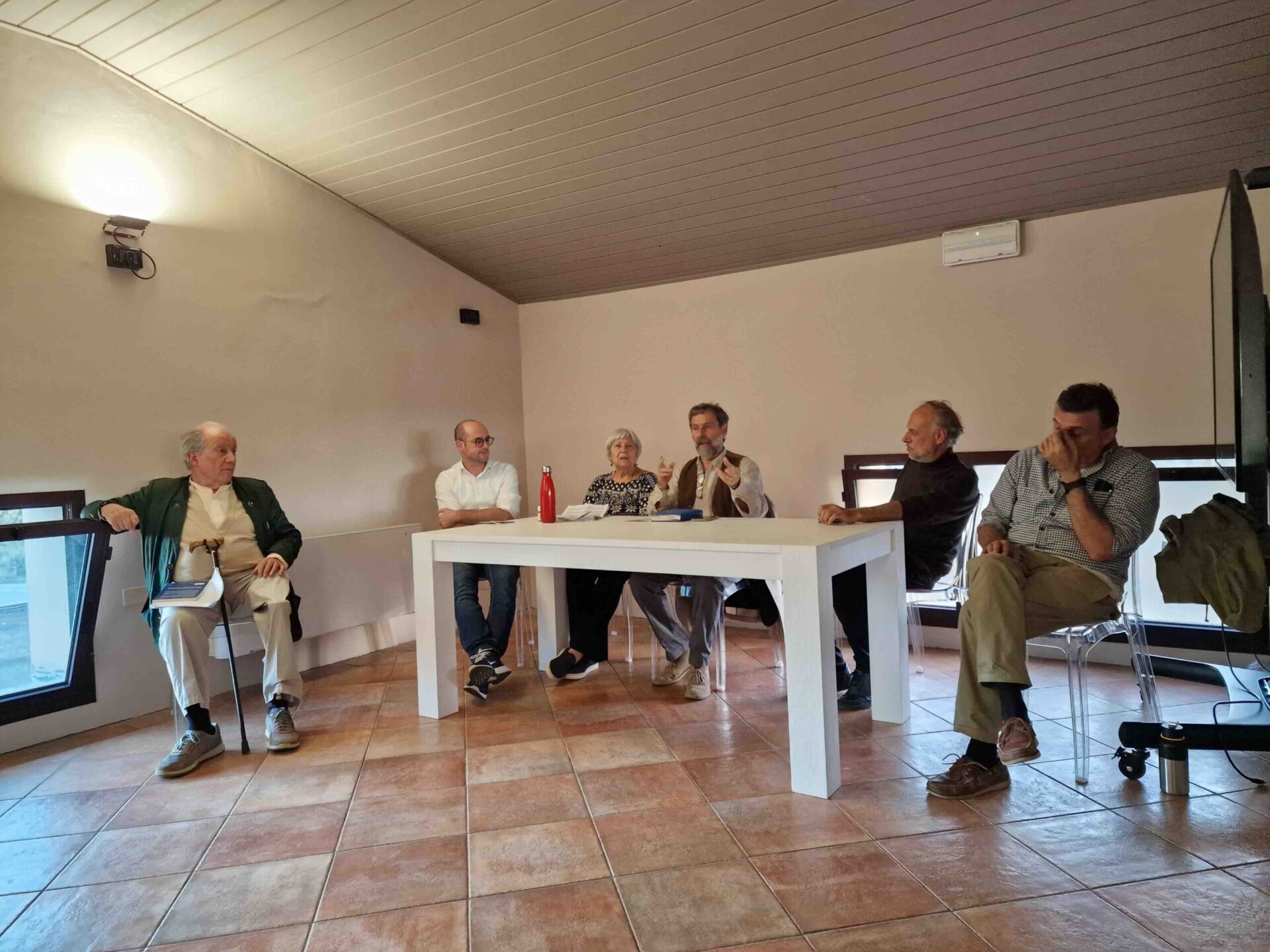 Carlo Triarico al Festival della Terra a San Gimignano il 29 ottobre 2022 a parlare di Cibo e sovranità alimentare