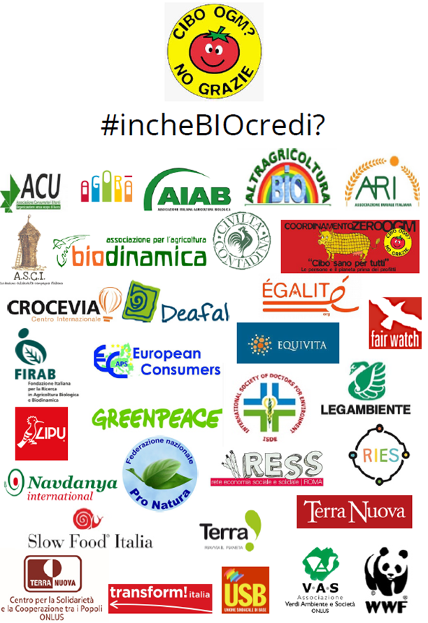 Il nuovo comunicato stampa della Coalizione Italia Libera da OGM a cui l’Associazione Biodinamica aderisce