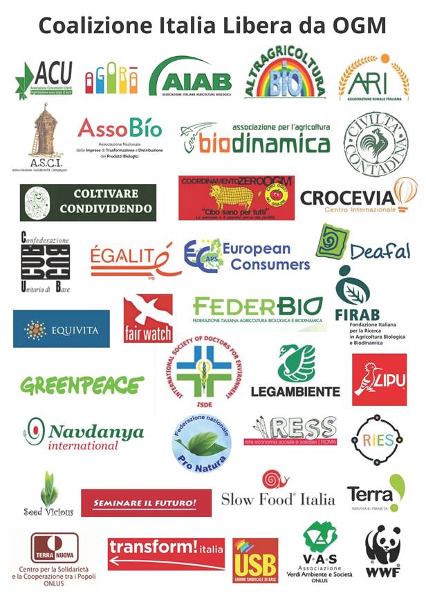 La Coalizione Italia Libera da OGM contro decretazione sui nuovi OGM