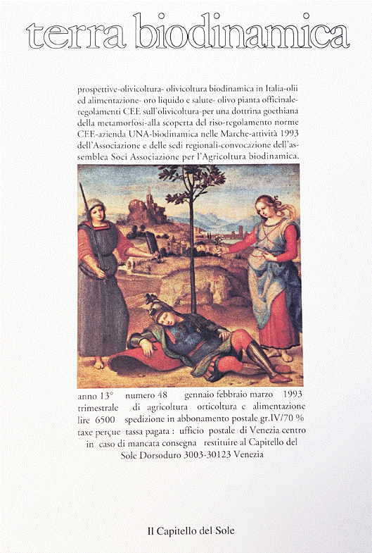 Salvataggio copie rivista Terra Biodinamica a cura dell’Associazione Biodinamica