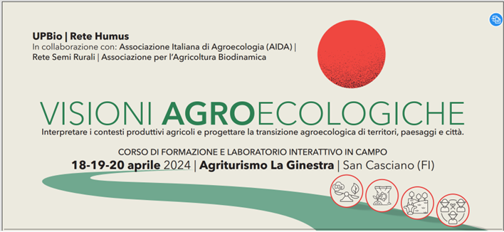 Nuove prospettive del movimento agroecologico a San Casciano con il corso e forum Visioni Agroecologiche 17-19 aprile 2024