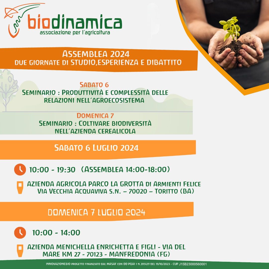 CONVOCAZIONE ASSEMBLEA 6 e 7 LUGLIO, DUE GIORNATE DI LAVORO COMUNE