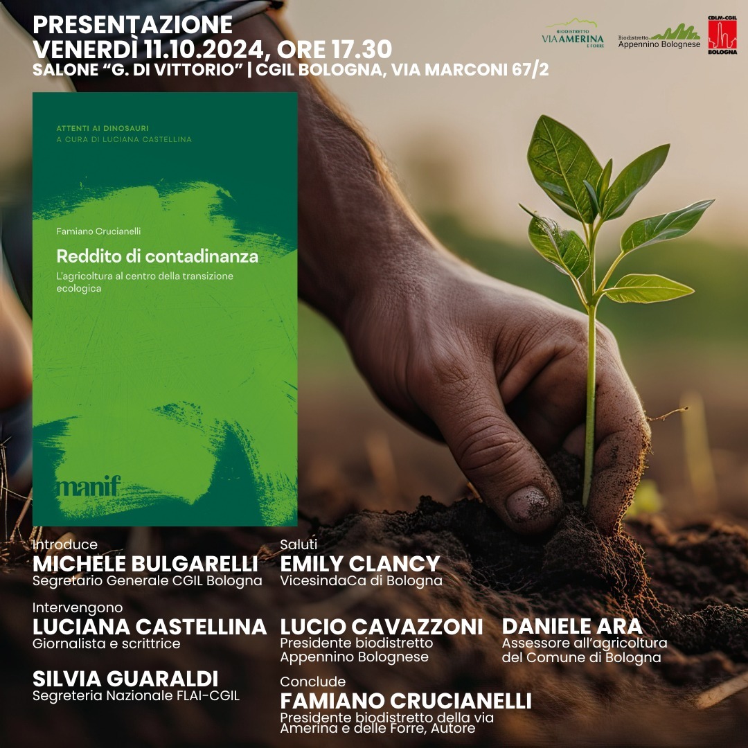 Reddito di contadinanza. L’agricoltura al centro della transizione ecologica