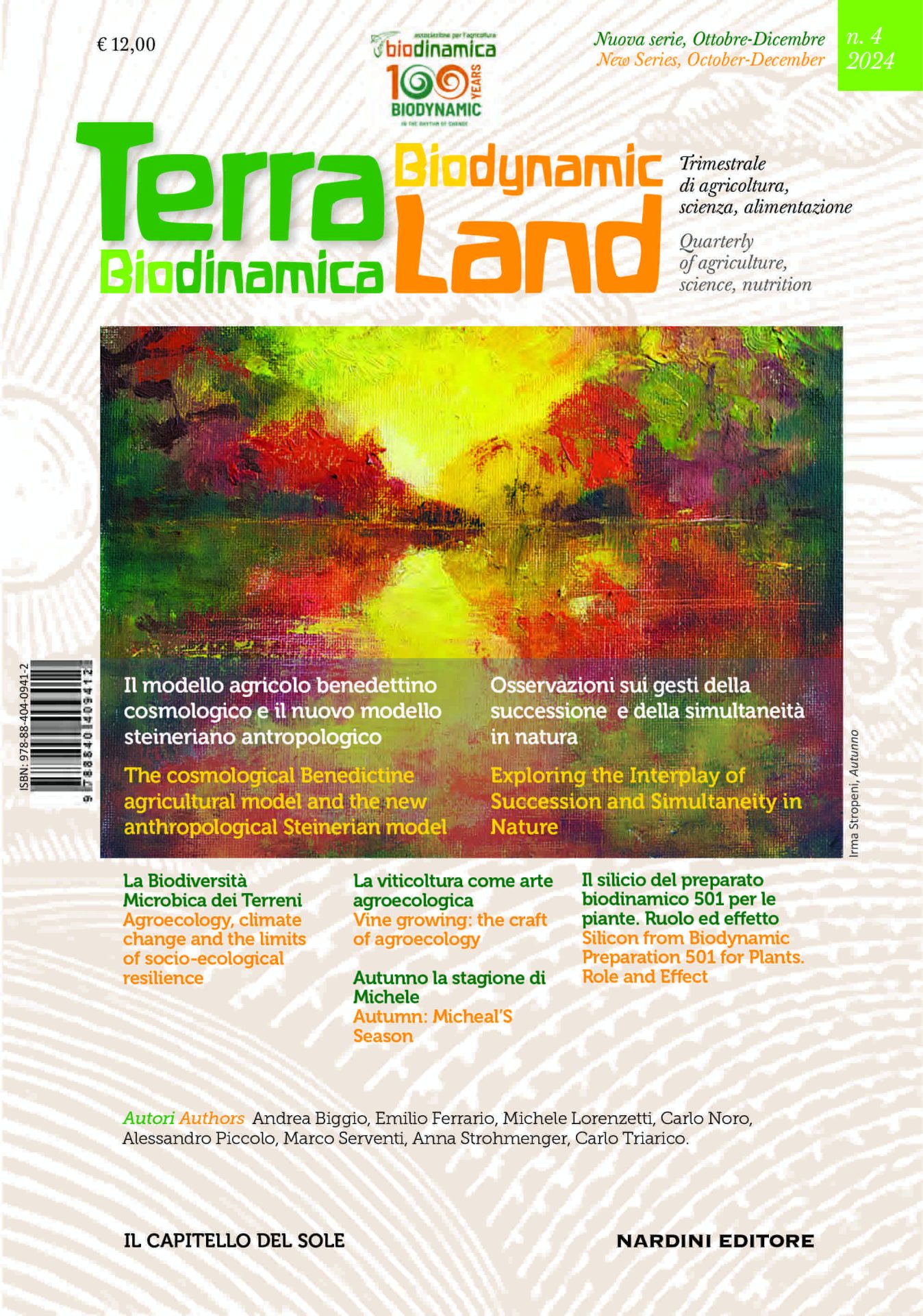 In uscita il numero 4 di Terra Biodinamica/Biodynamic Land!