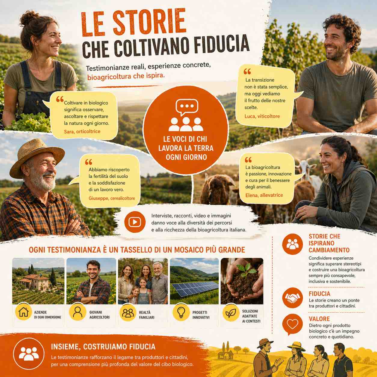 Testimonianze dirette e InnovazioneBio